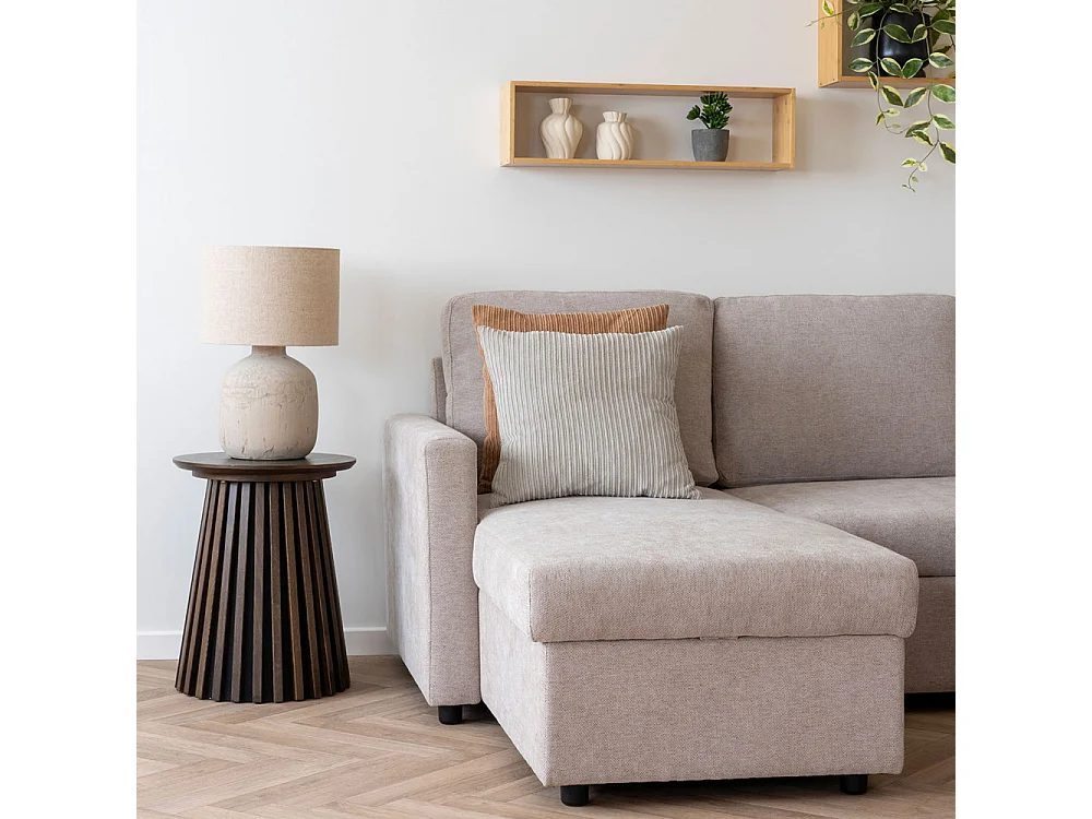 Ember Wandregal 70x15x19,5cm Natur.