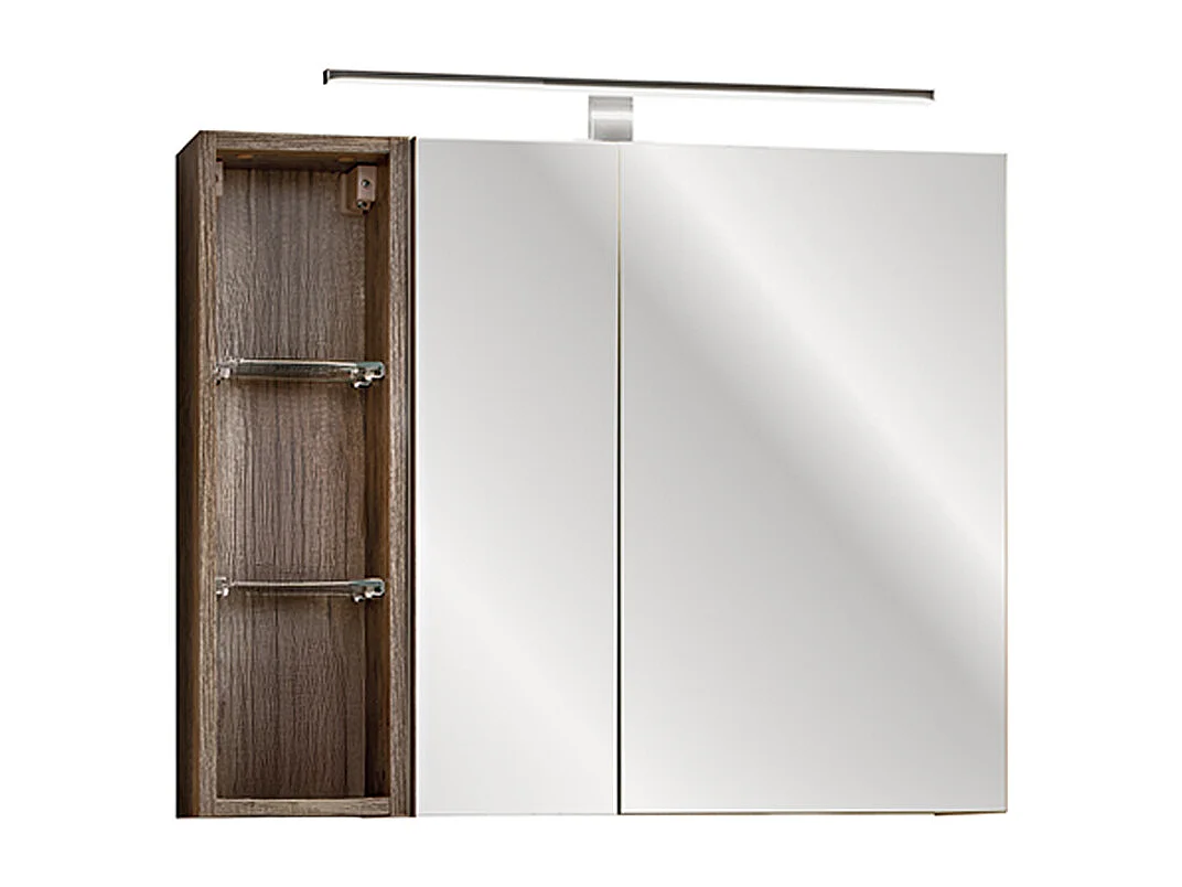 Wandkast 3 nissen 80cm Eros Taupe