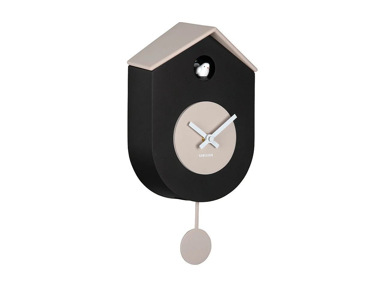 Grato cuckoo - Horloge à pendule - Noir