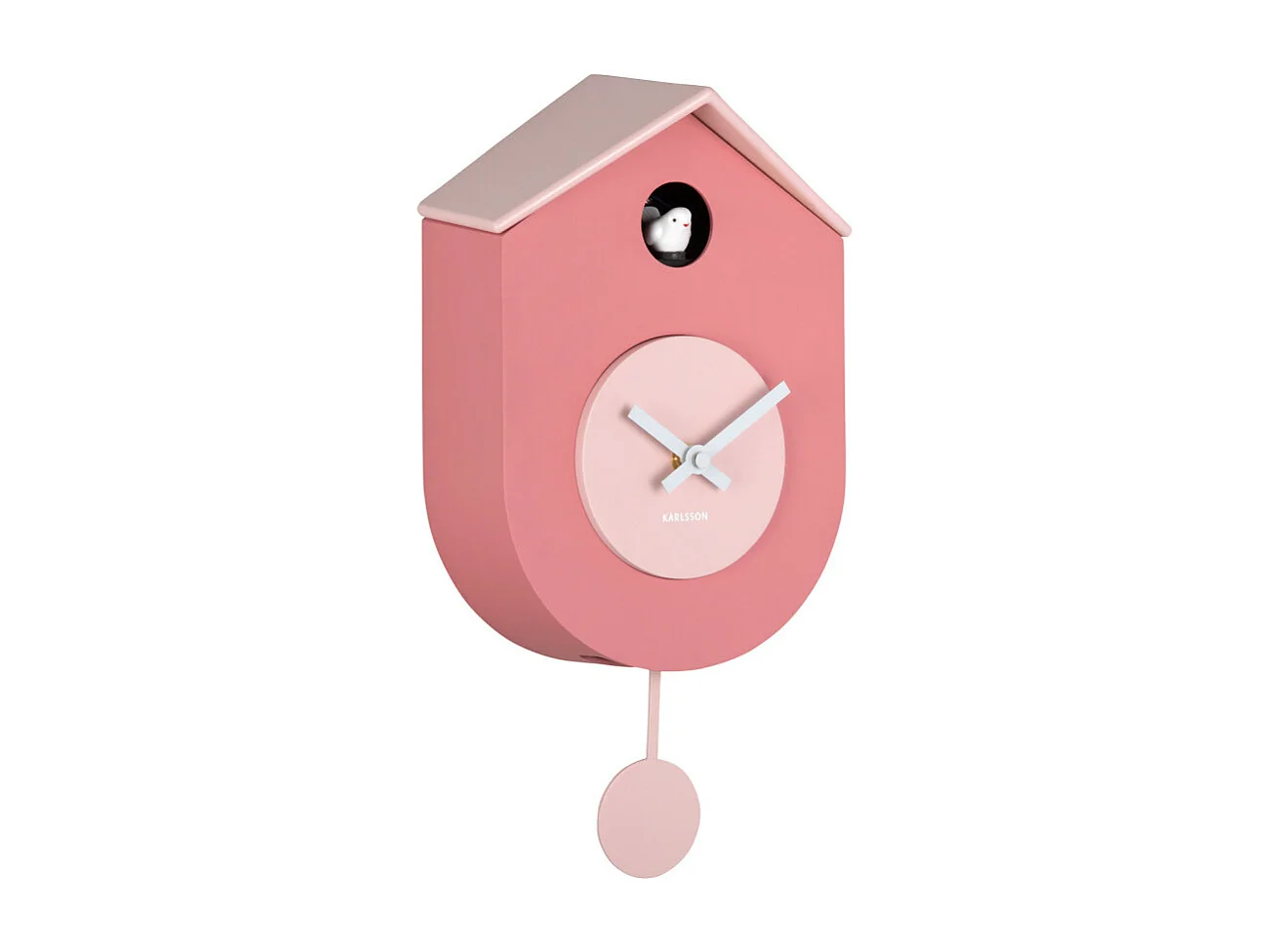 Grato cuckoo - Horloge à pendule - Rose