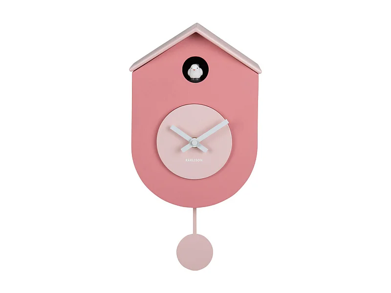 Grato cuckoo - Horloge à pendule - Rose