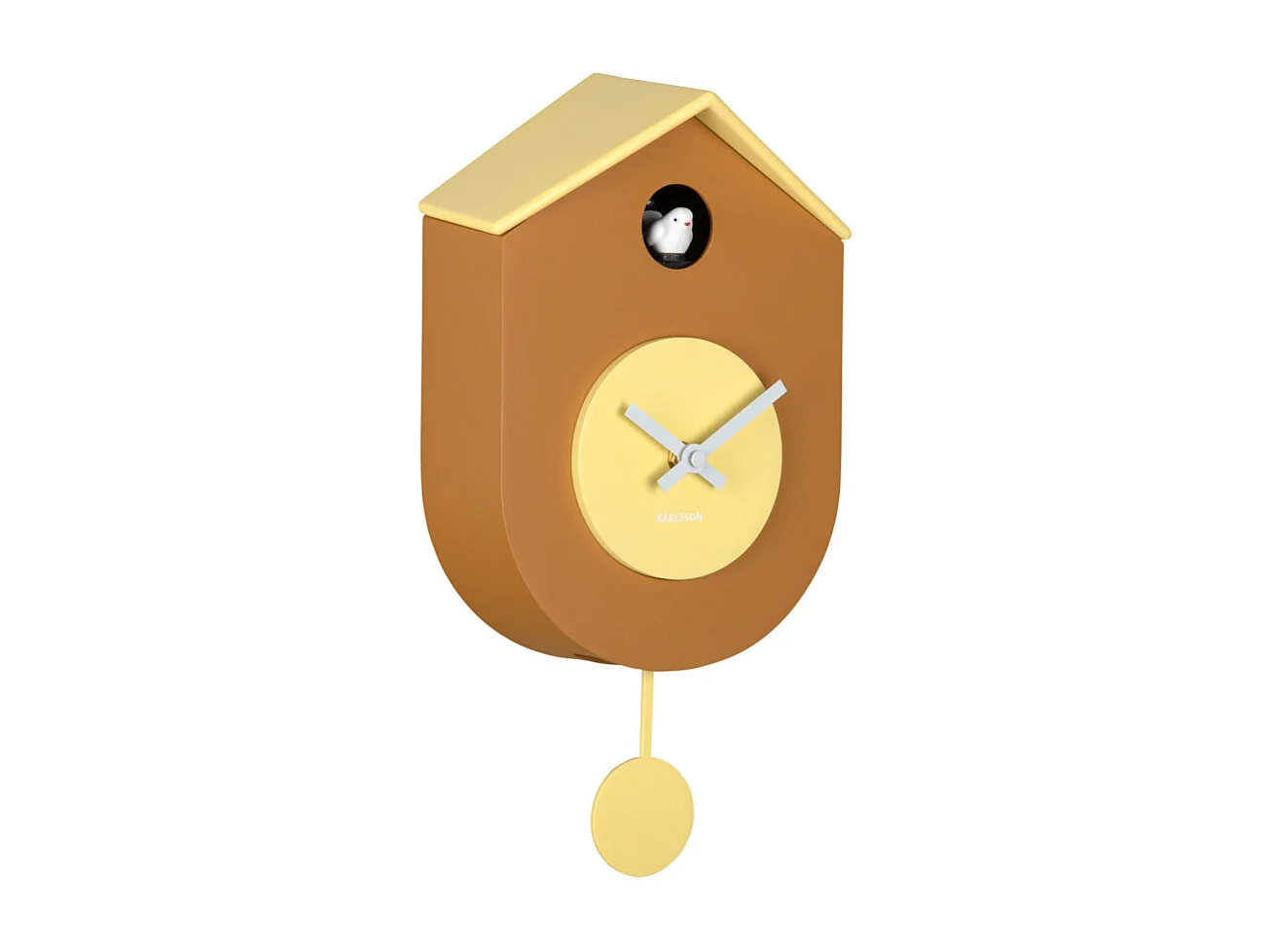 Grato cuckoo - Horloge à pendule - Ocre
