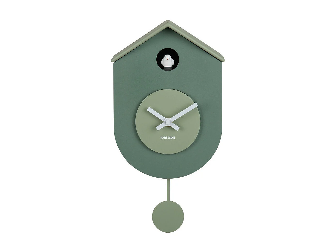 Grato cuckoo - Horloge à pendule - Vert