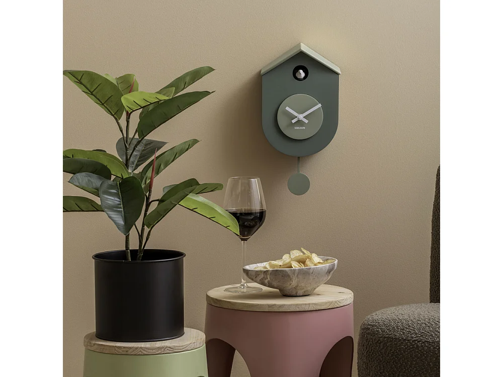 Grato cuckoo - Horloge à pendule - Vert