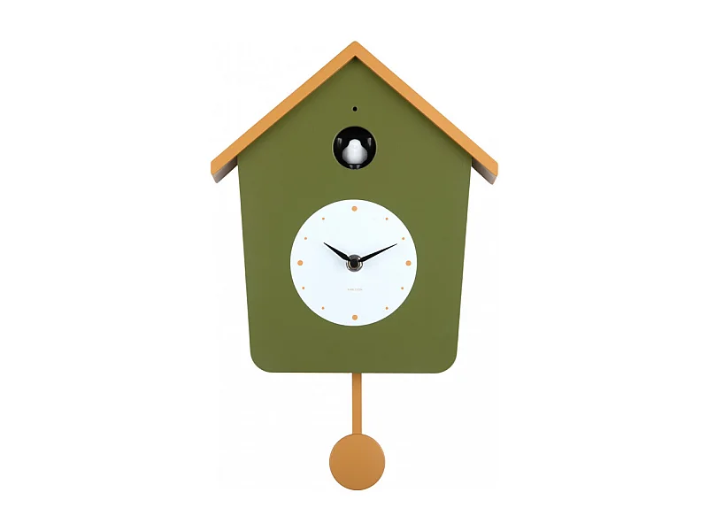 Cuckoo light - Horloge à pendule - Vert kaki