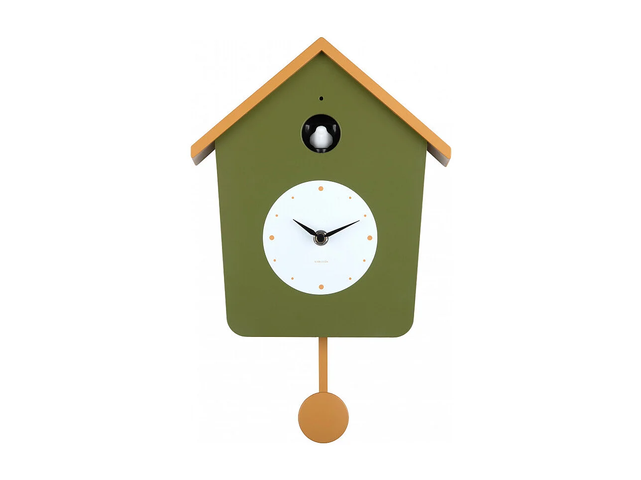 Cuckoo light - Horloge à pendule - Vert kaki