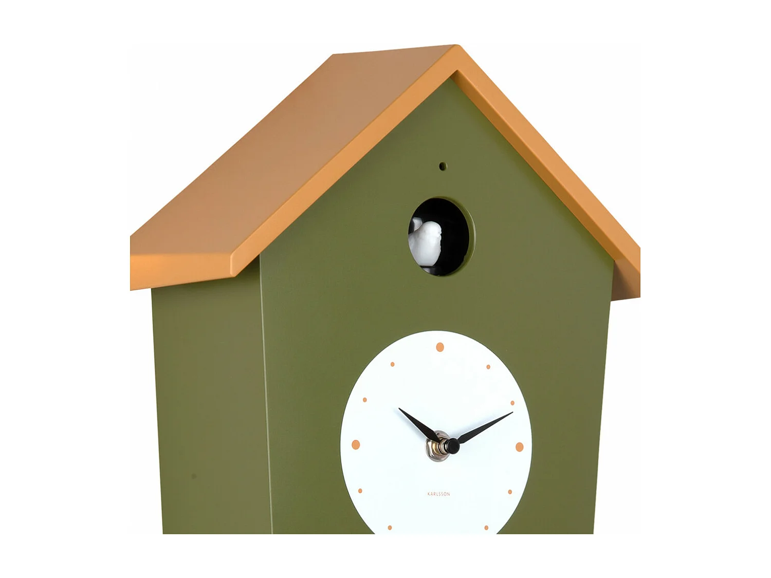 Cuckoo light - Horloge à pendule - Vert kaki