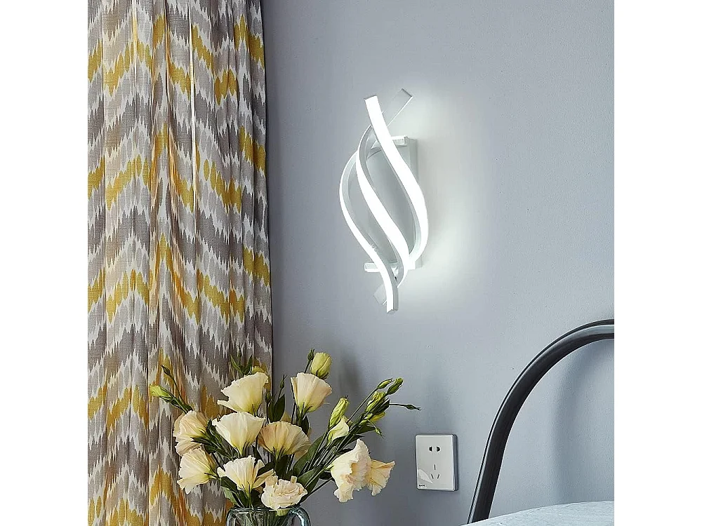 Applique Murale LED, 18W Intérieur Lampe Murale Moderne