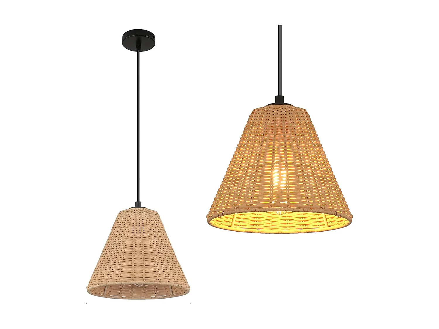 Lampe à suspension lampa wiszaca 1 - Spot source E27