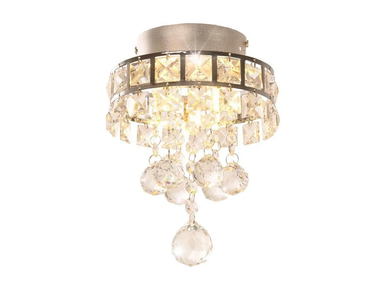 Suspension élégant avec 3 lumières pour des espaces intimes - Idéal pour le couloir, la chambre, la cuisine ou la chambre d'enfant (Ampoules non incluses)