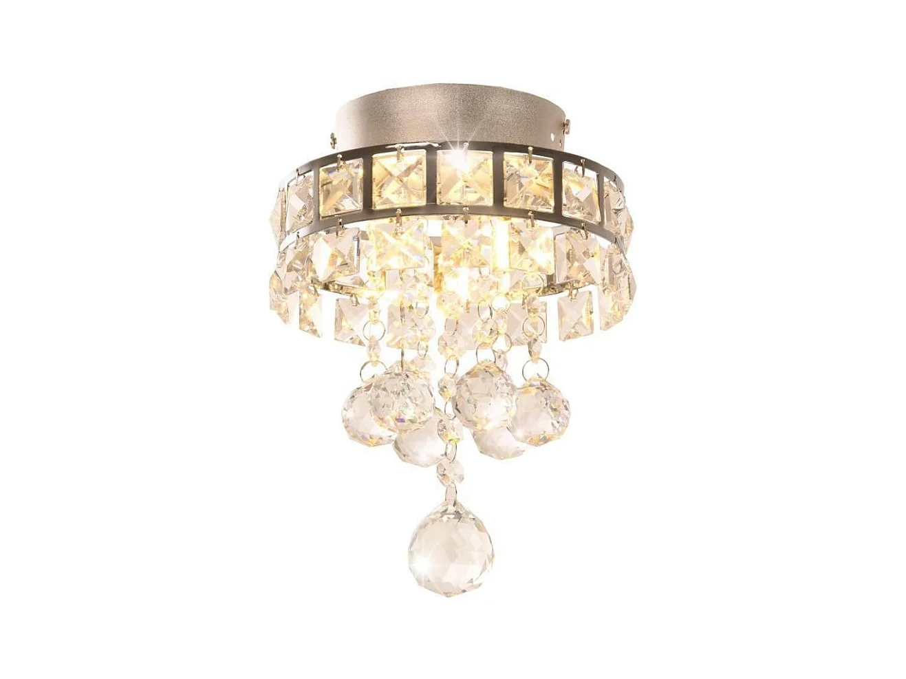 Suspension élégant avec 3 lumières pour des espaces intimes - Idéal pour le couloir, la chambre, la cuisine ou la chambre d'enfant (Ampoules non incluses)