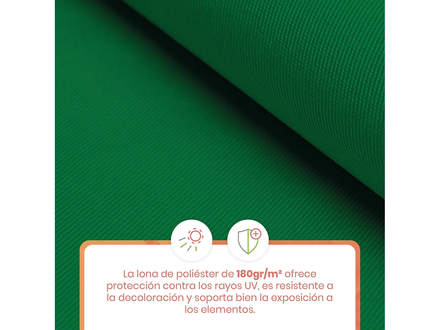 Wasabi - Toldos Exterior Terraza Cityline Verde - 3x1,2m - Protección UV