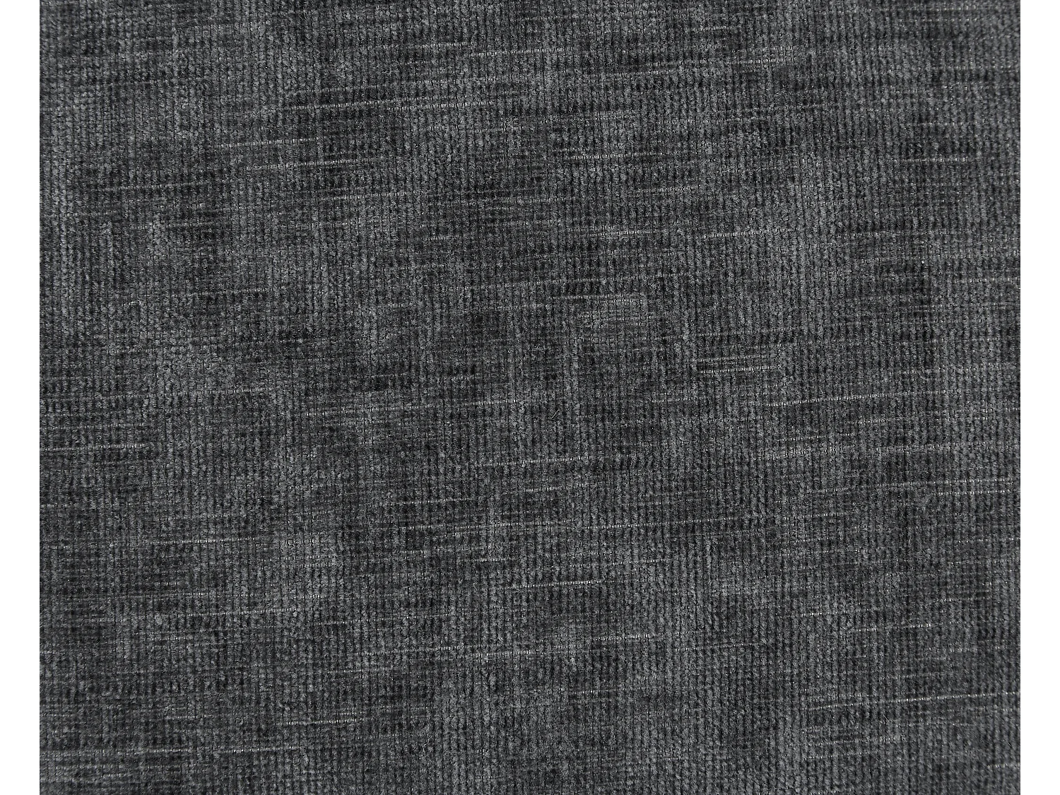 Canapé 2 places en tissu chiné gris anthracite NAPIZO