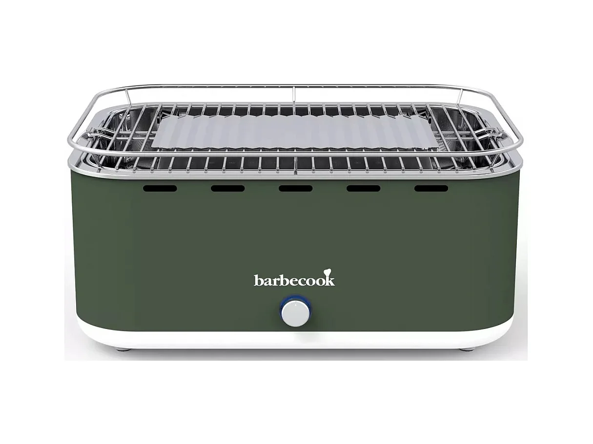 Barbecook Barbecue à bois portable 38.5 x 28.5cm vert - CARLOARMYGREEN