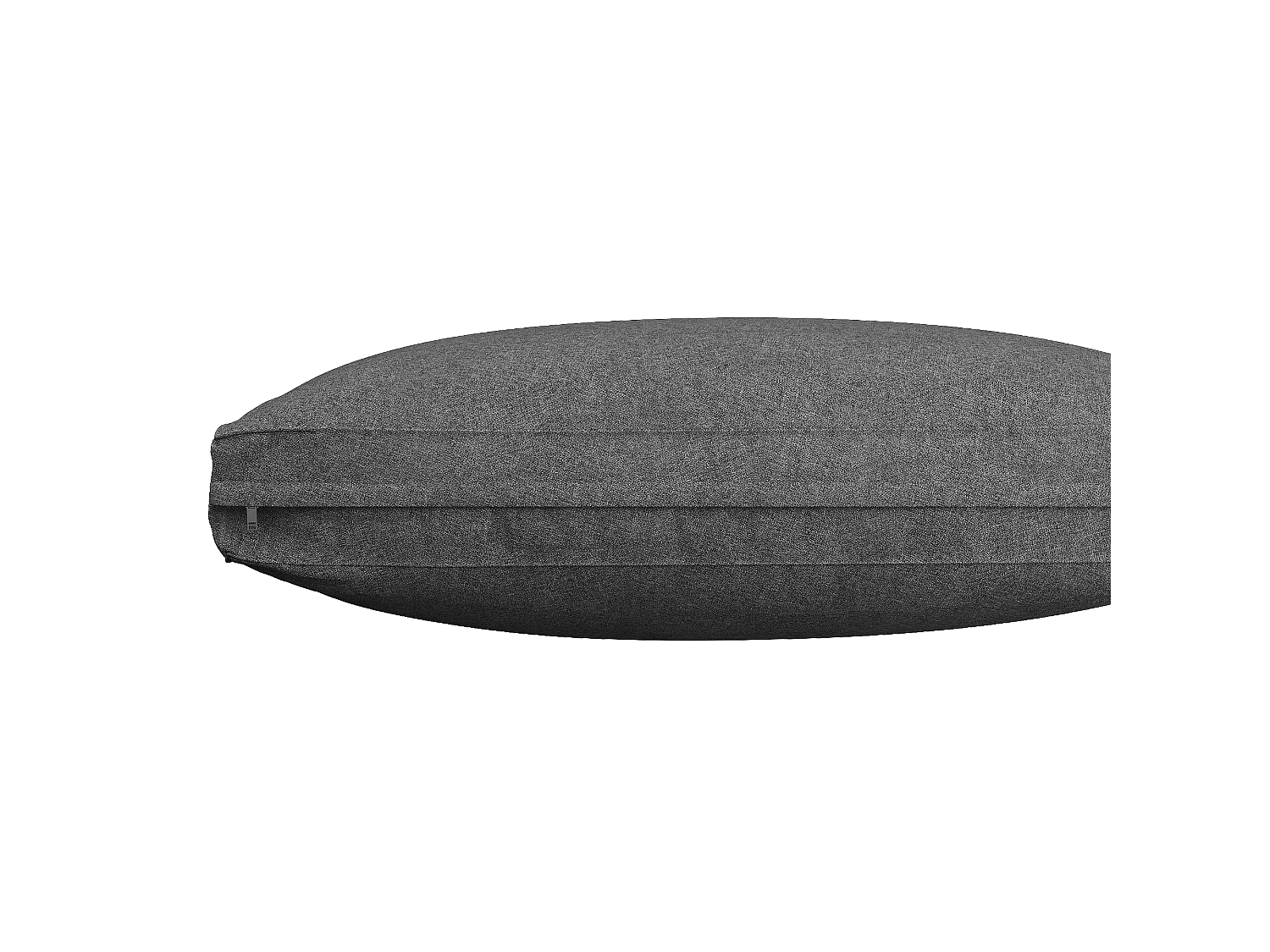 Ensemble de meubles de jardin en corde, canapé d'angle, y compris tous les coussins d'assise et les coussins, gris