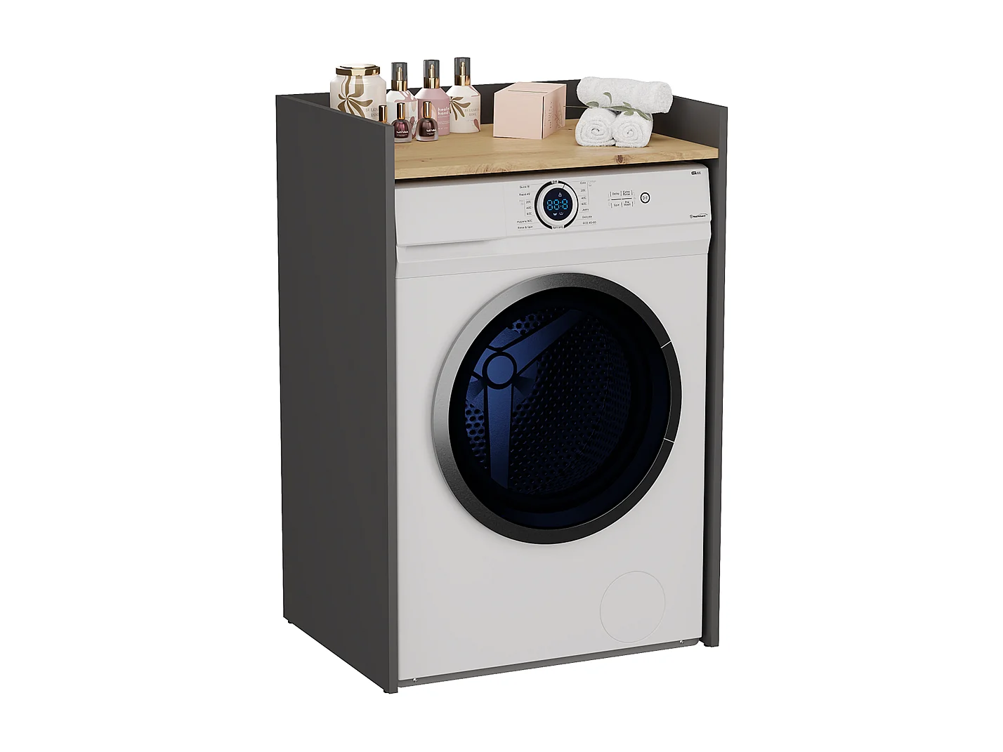 Meuble pour machine à laver Pola NP ANTHRACITE ARTISAN