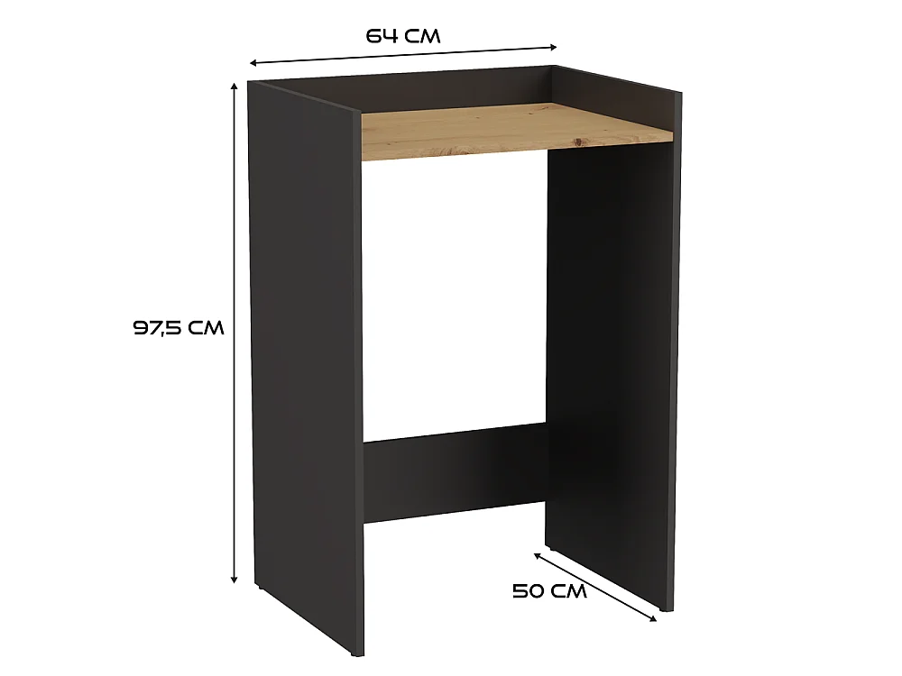 Meuble pour machine à laver Pola NP ANTHRACITE ARTISAN