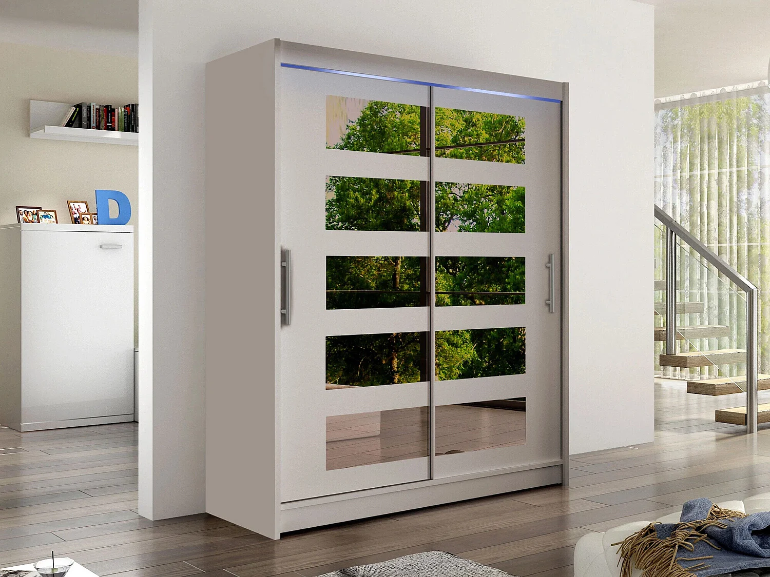 Armoire Closico Camera V, Nombre d'étagères: 5, 20x15x6cm