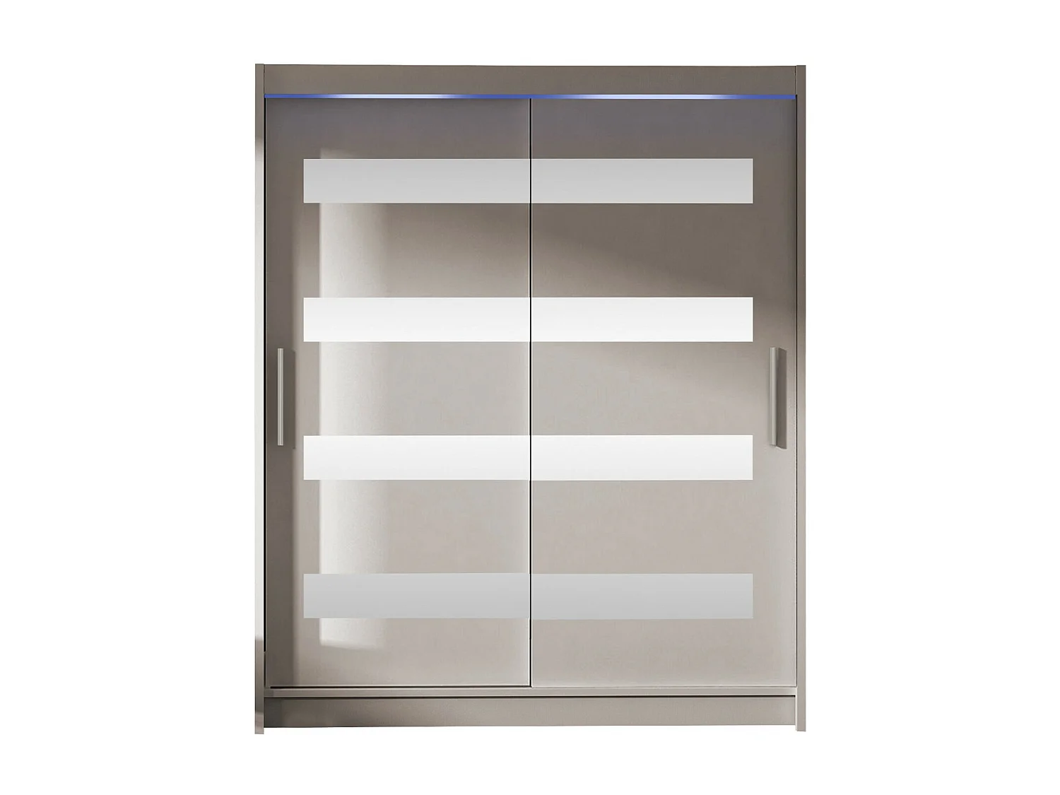 Armoire Closico 136, Cachemire, 200x150x58cm, Portes d'armoire: Coulissantes