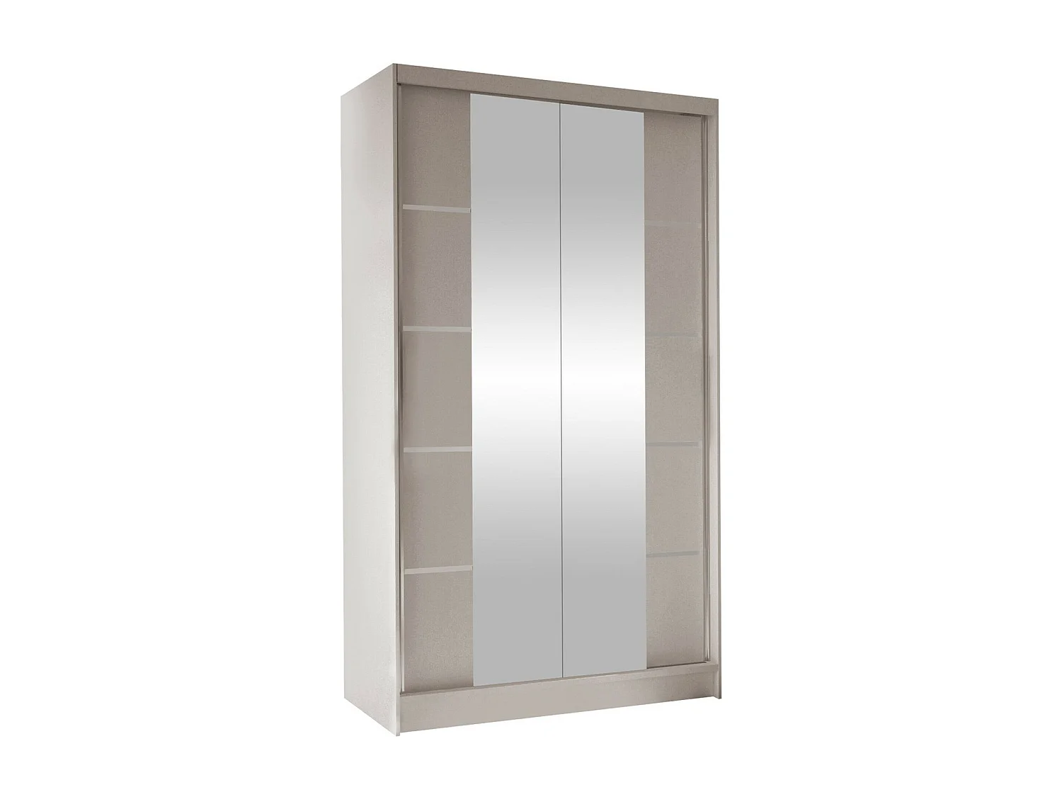 Armario Closico 168, Cachemira, 200x100x58cm, Puertas de armario: Correderas