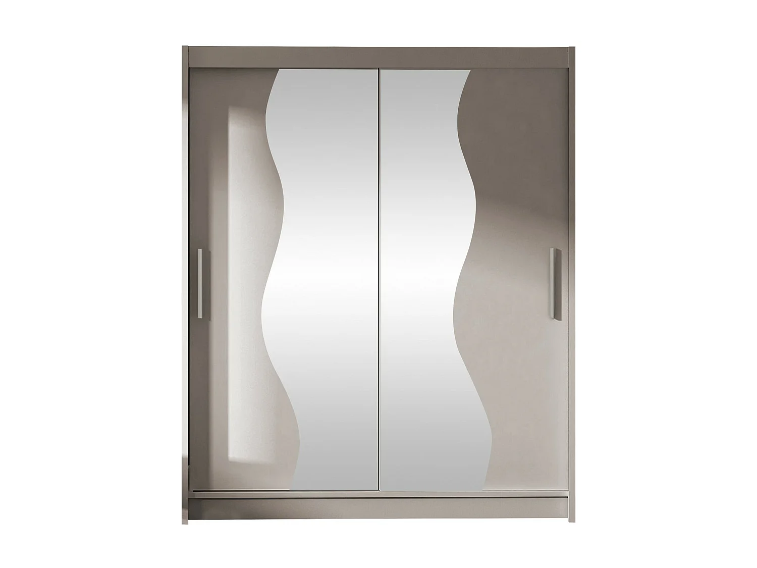 Armario Closico 134, Cachemira, 200x150x58cm, Puertas de armario: Correderas