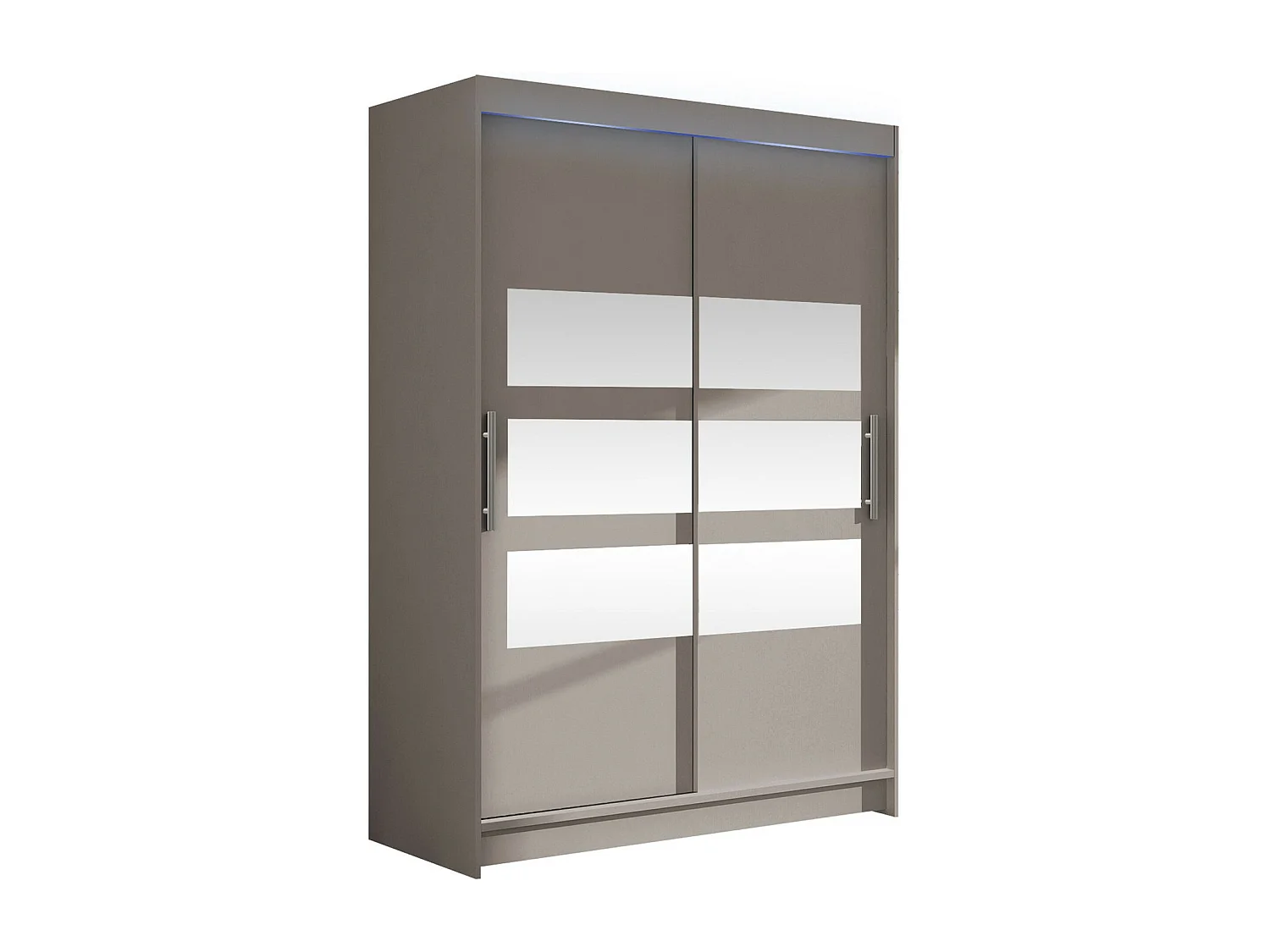 Armoire Closico 109, Cachemire, 200x120x58cm, Portes d'armoire: Coulissantes