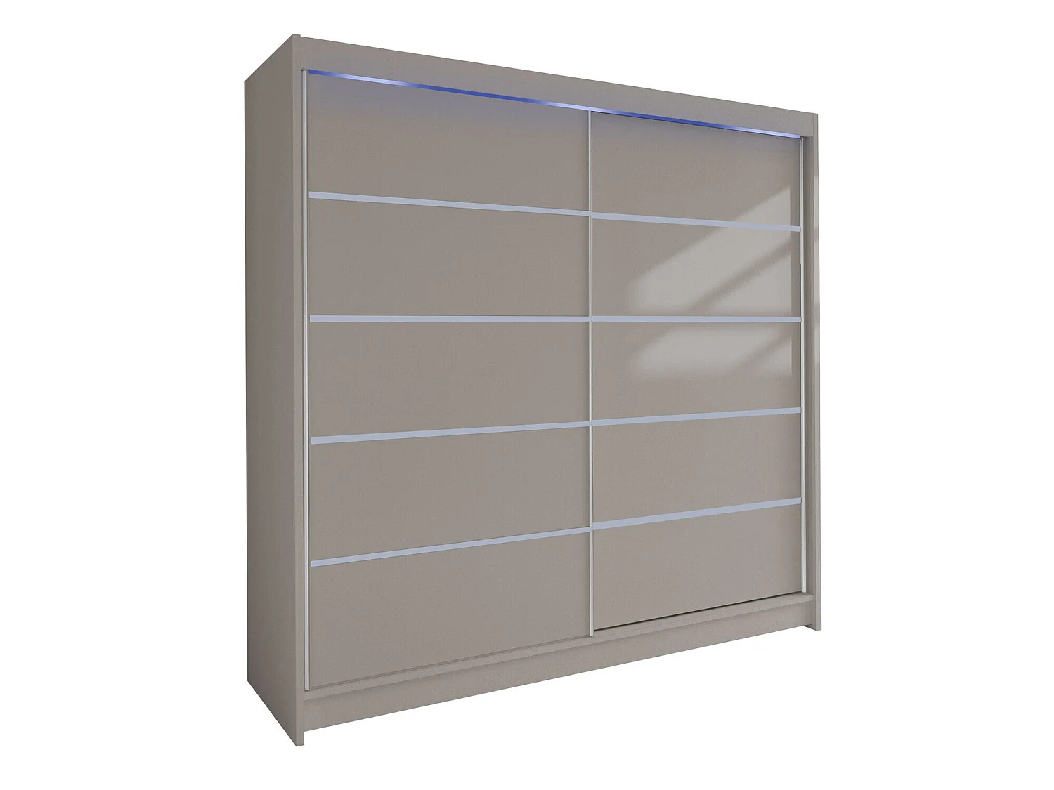 Armoire Closico Cavaris IV, Nombre d'étagères: 5, 22x18x6cm
