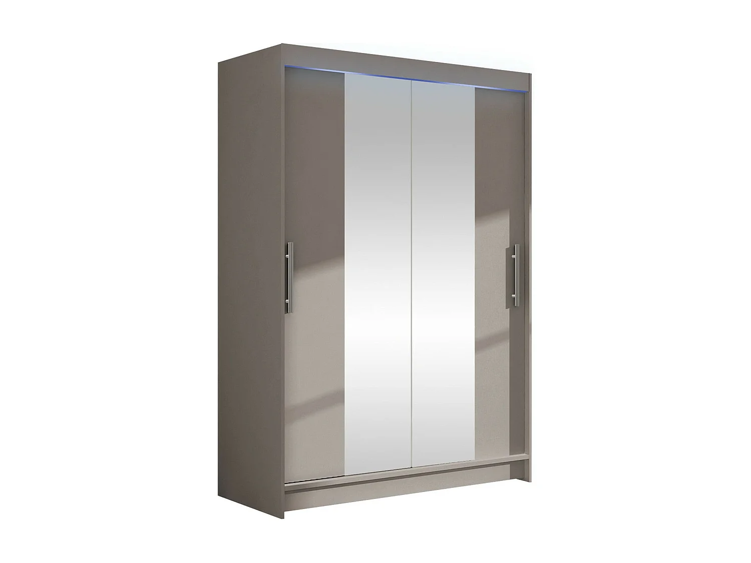 Armoire Closico 133, Cachemire, 200x120x58cm, Portes d'armoire: Coulissantes