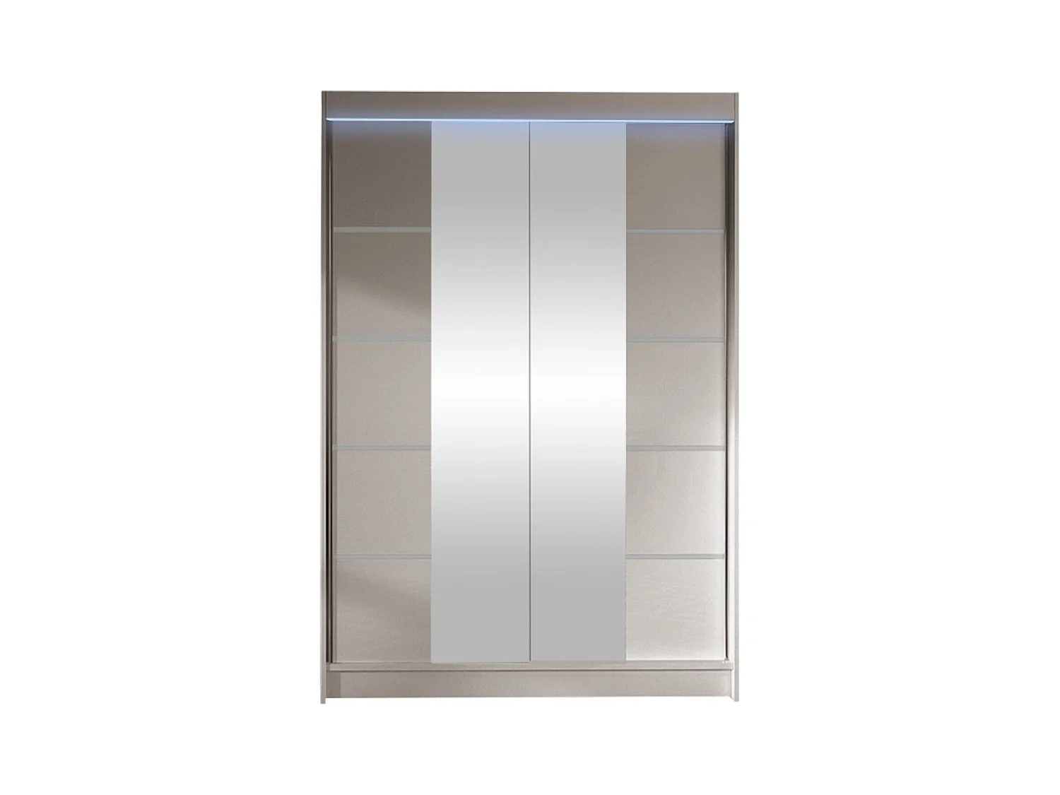 Armoire Closico 151, Cachemire, 200x120x58cm, Portes d'armoire: Coulissantes