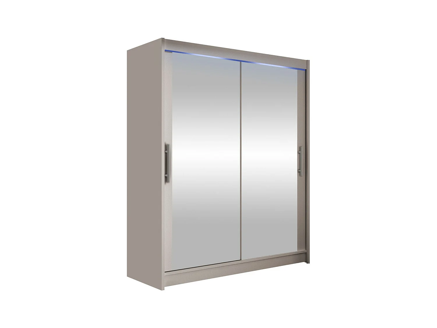 Armoire Closico 127, Cachemire, 200x150x58cm, Portes d'armoire: Coulissantes
