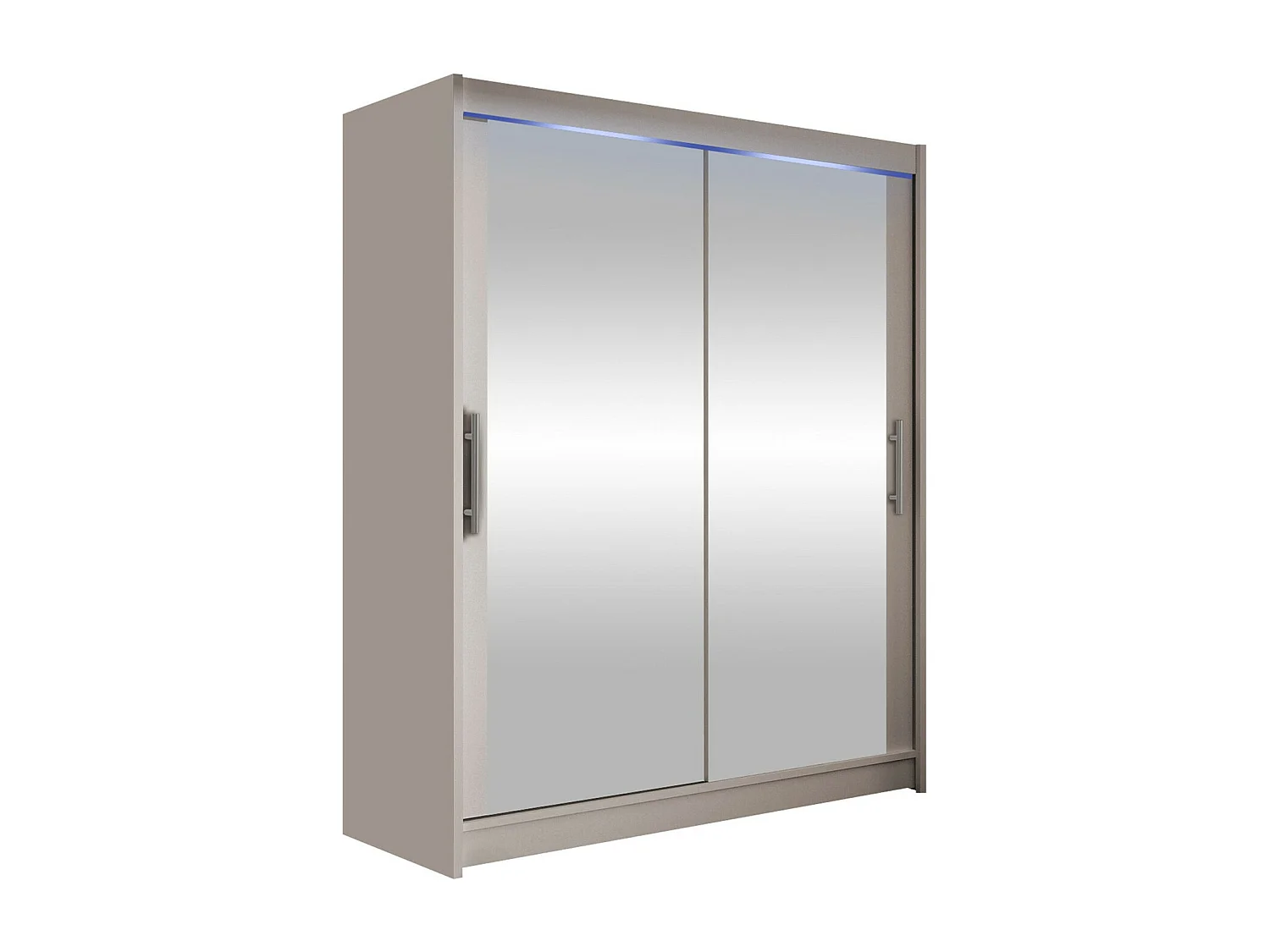 Armario Closico 127, Cachemira, 200x150x58cm, Puertas de armario: Correderas