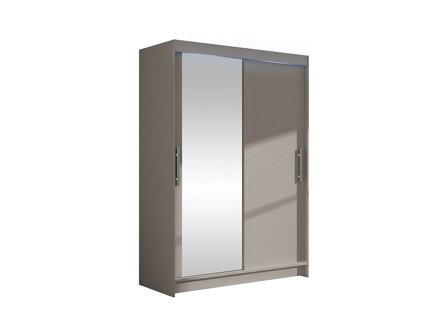 Armoire Closico 128, Cachemire, 200x120x58cm, Portes d'armoire: Coulissantes