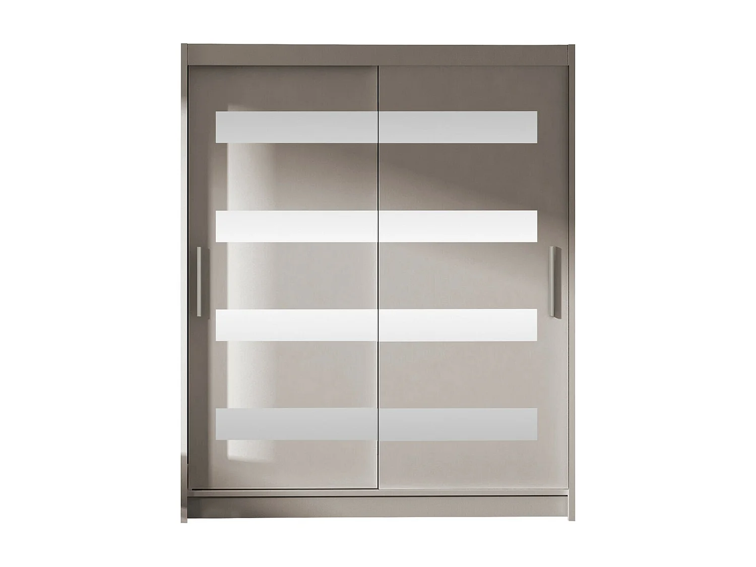 Armario Closico 136, Cachemira, 200x150x58cm, Puertas de armario: Correderas