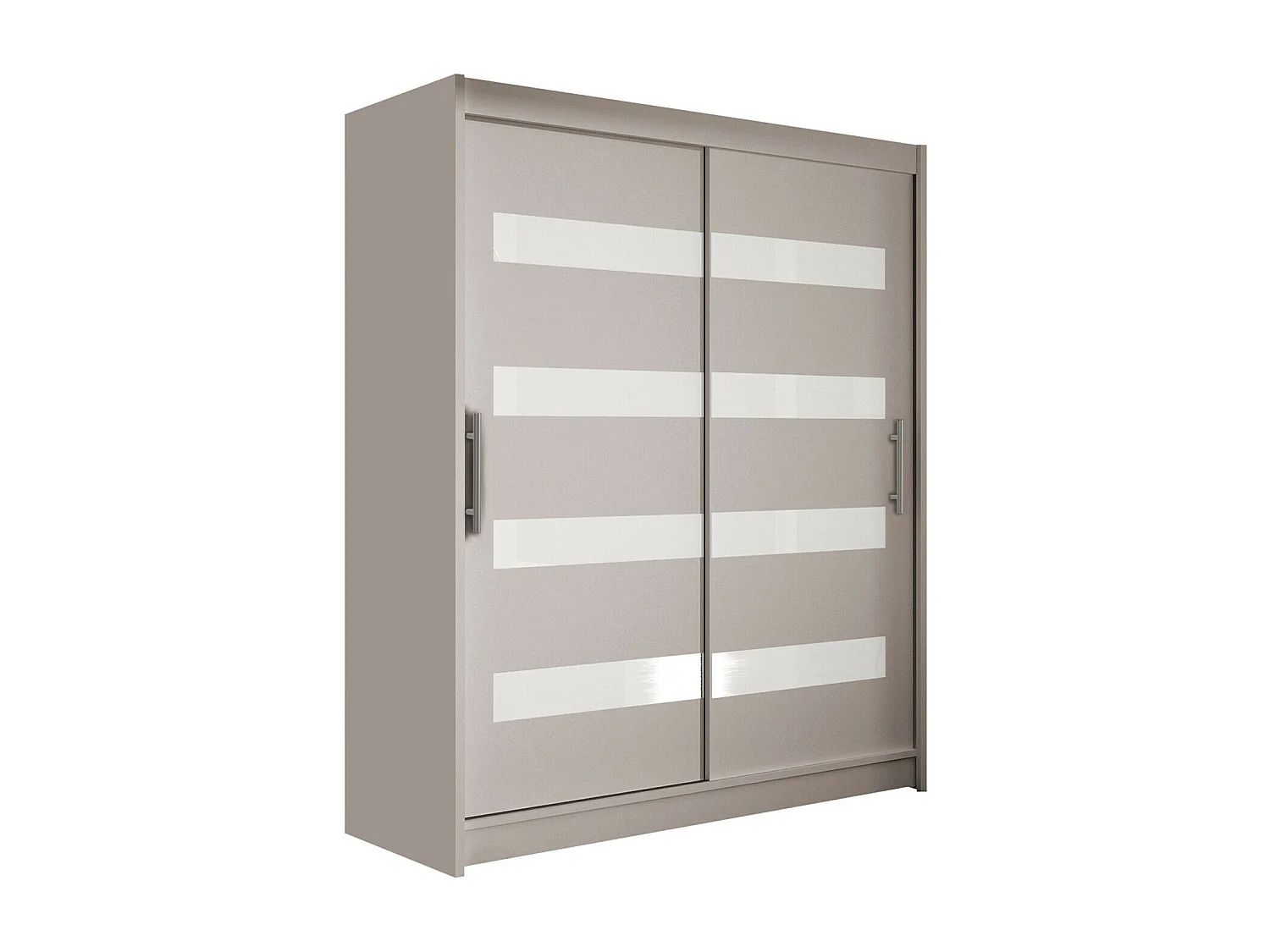 Armario Closico 113, Cachemira, 200x150x58cm, Puertas de armario: Correderas