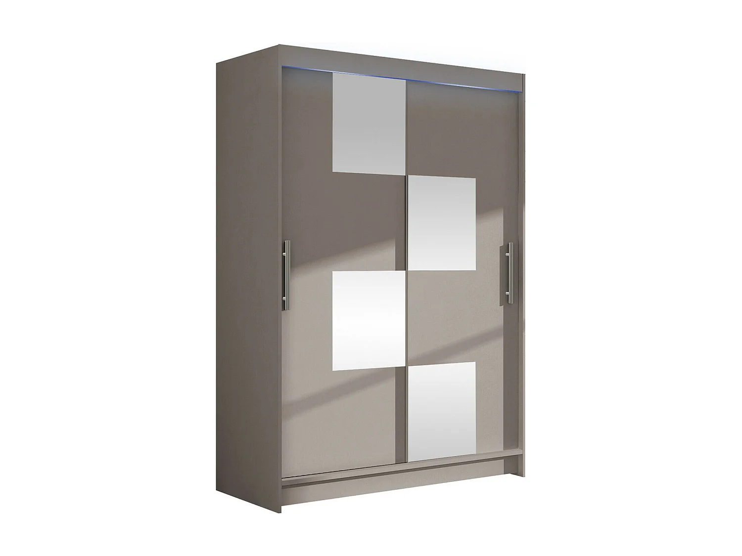 Armario Closico 105, Cachemira, 200x120x58cm, Puertas de armario: Correderas