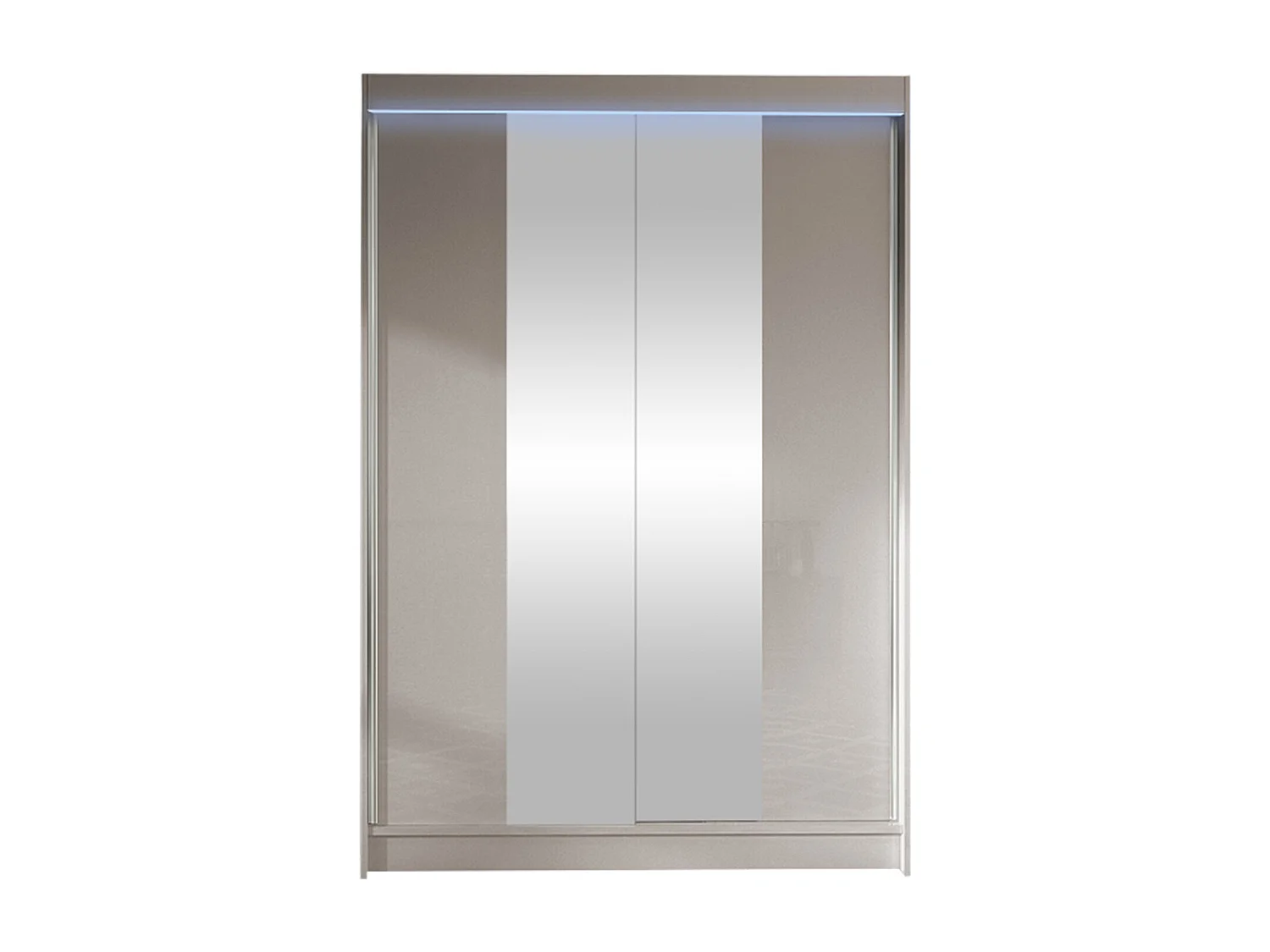 Armoire Closico 148, Cachemire, 200x120x58cm, Portes d'armoire: Coulissantes