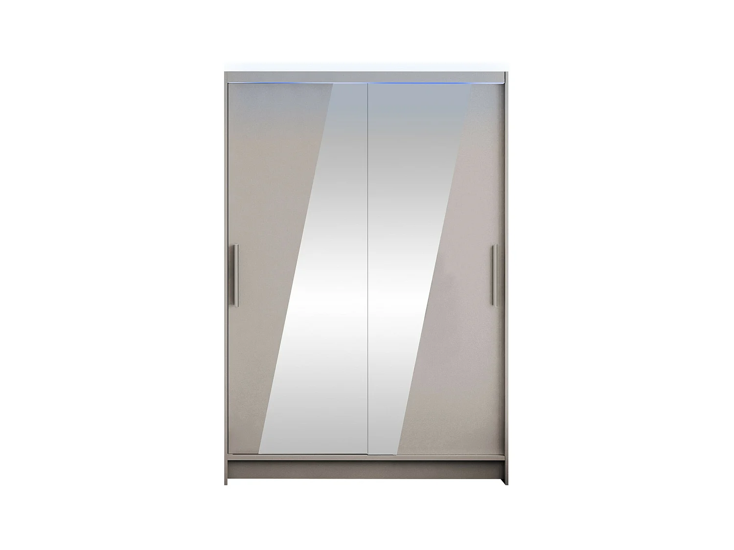 Armoire Closico 152, Cachemire, 200x120x58cm, Portes d'armoire: Coulissantes
