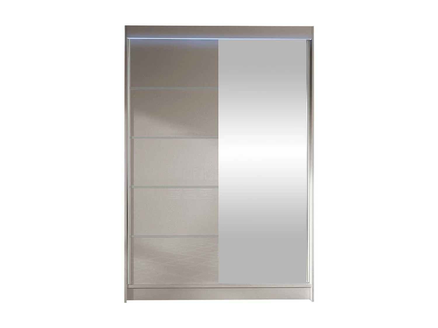 Armario Closico 149, Cachemira, 200x120x58cm, Puertas de armario: Correderas