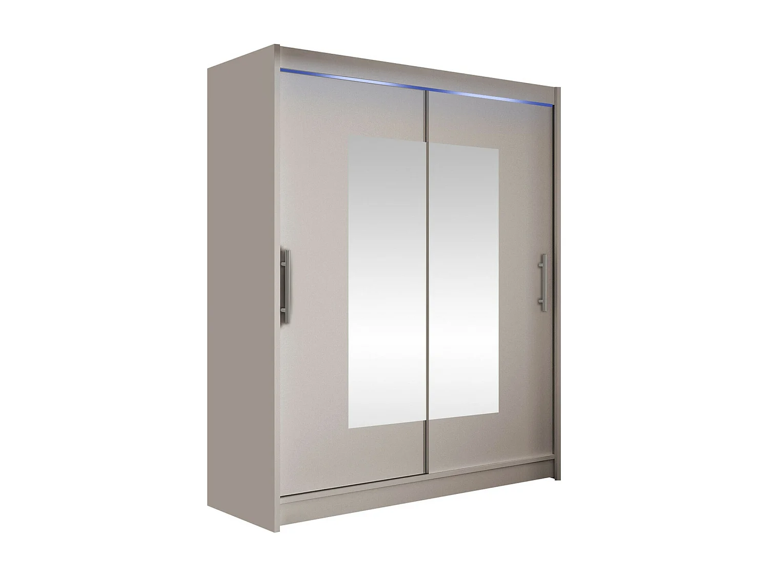 Armoire Closico 104, Cachemire, 200x150x58cm, Portes d'armoire: Coulissantes