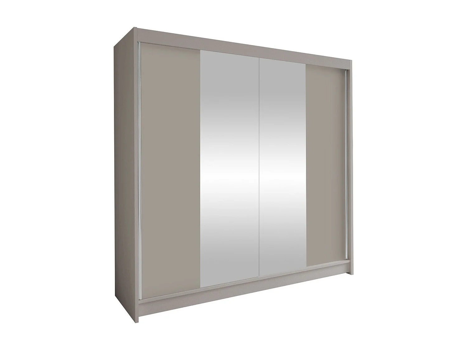 Armario Closico 138, Cachemira, 215x180x58cm, Puertas de armario: Correderas