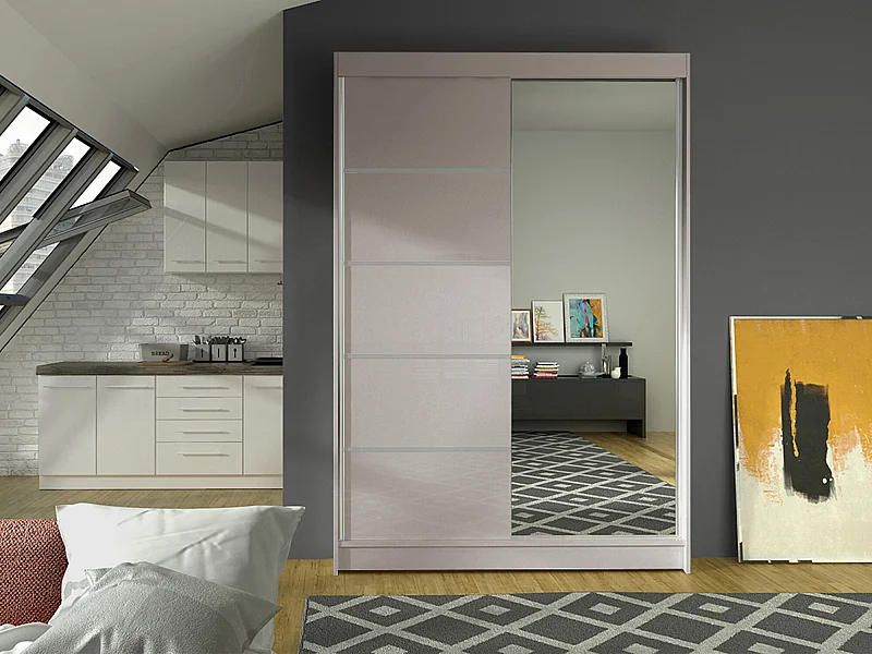 Roupeiro Closico 149, Número de prateleiras: 5, 20x12x6cm