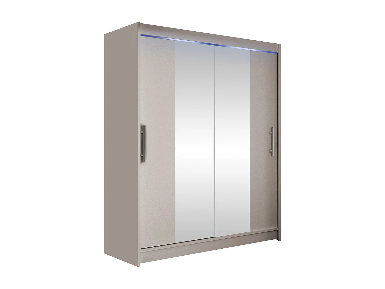 Armoire Closico 132, Cachemire, 200x150x58cm, Portes d'armoire: Coulissantes