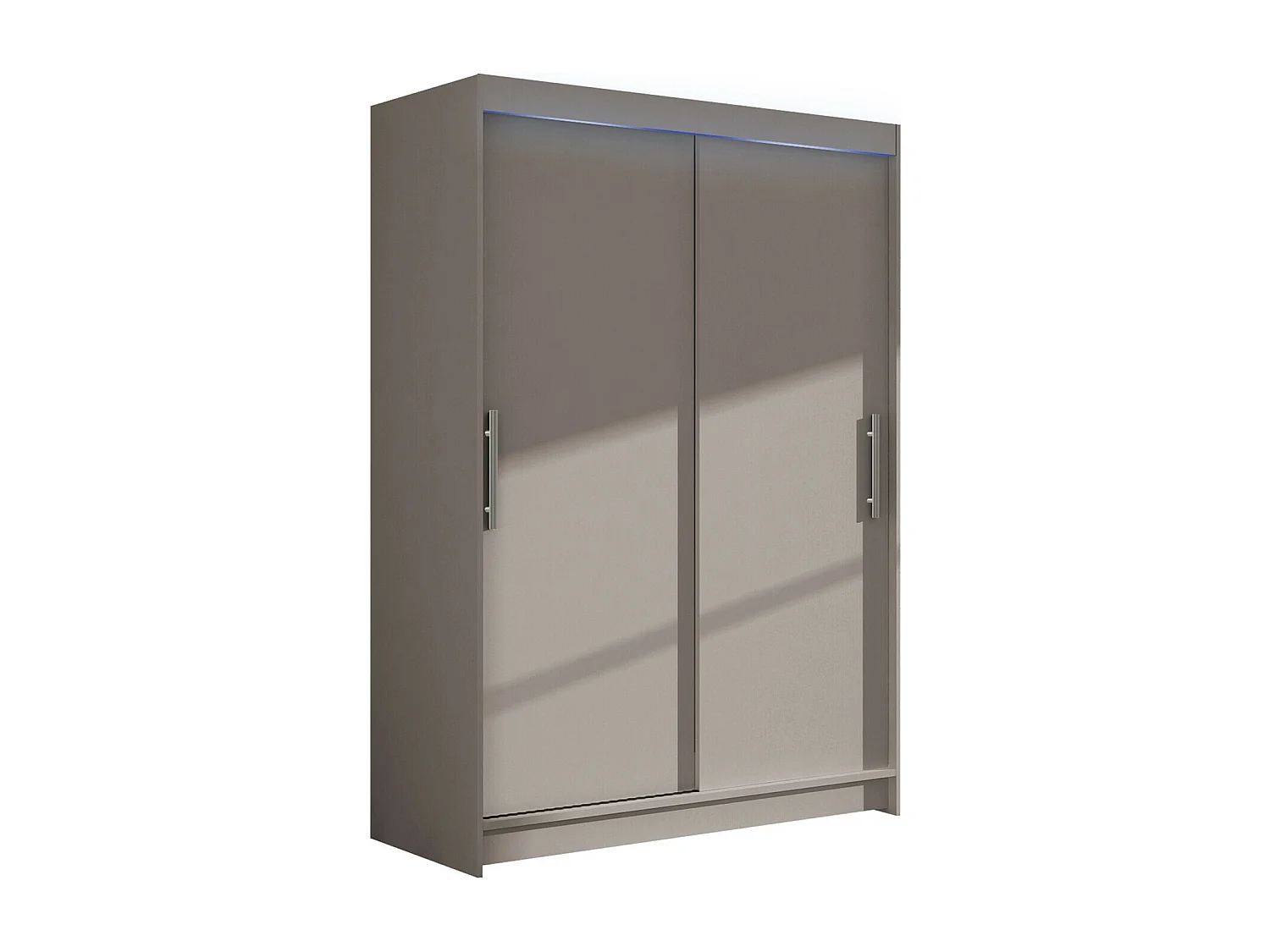 Armario Closico 117, Cachemira, 200x120x58cm, Puertas de armario: Correderas