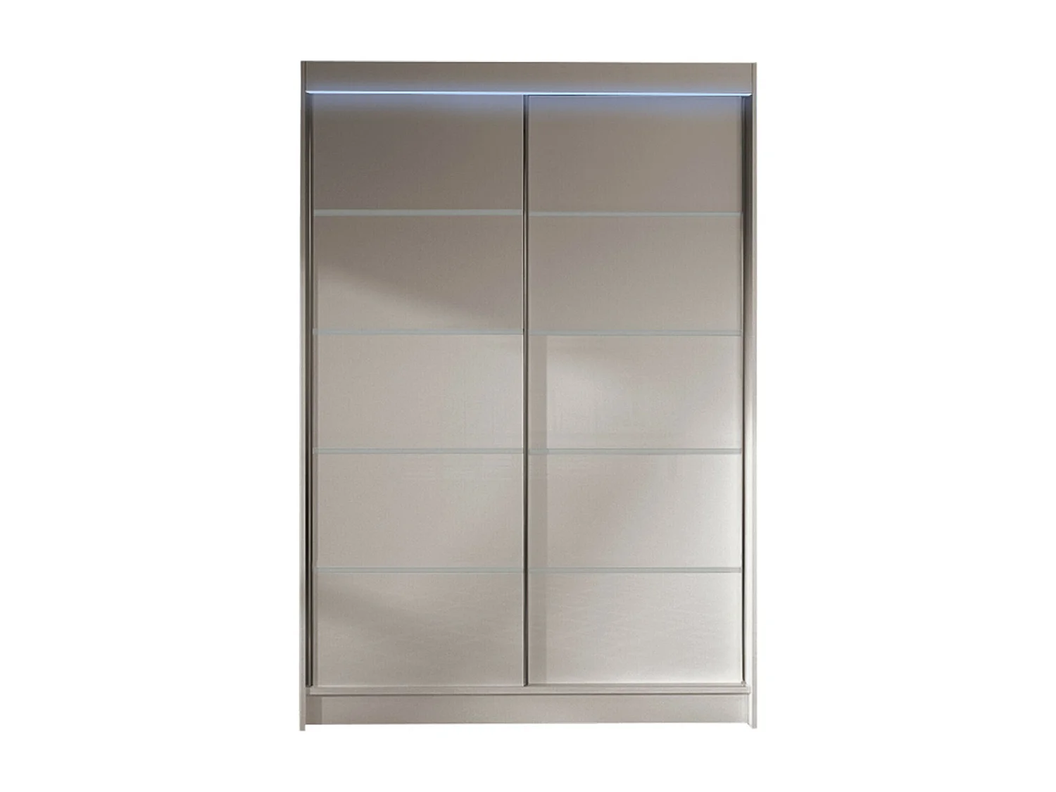 Armario Closico 150, Cachemira, 200x120x58cm, Puertas de armario: Correderas