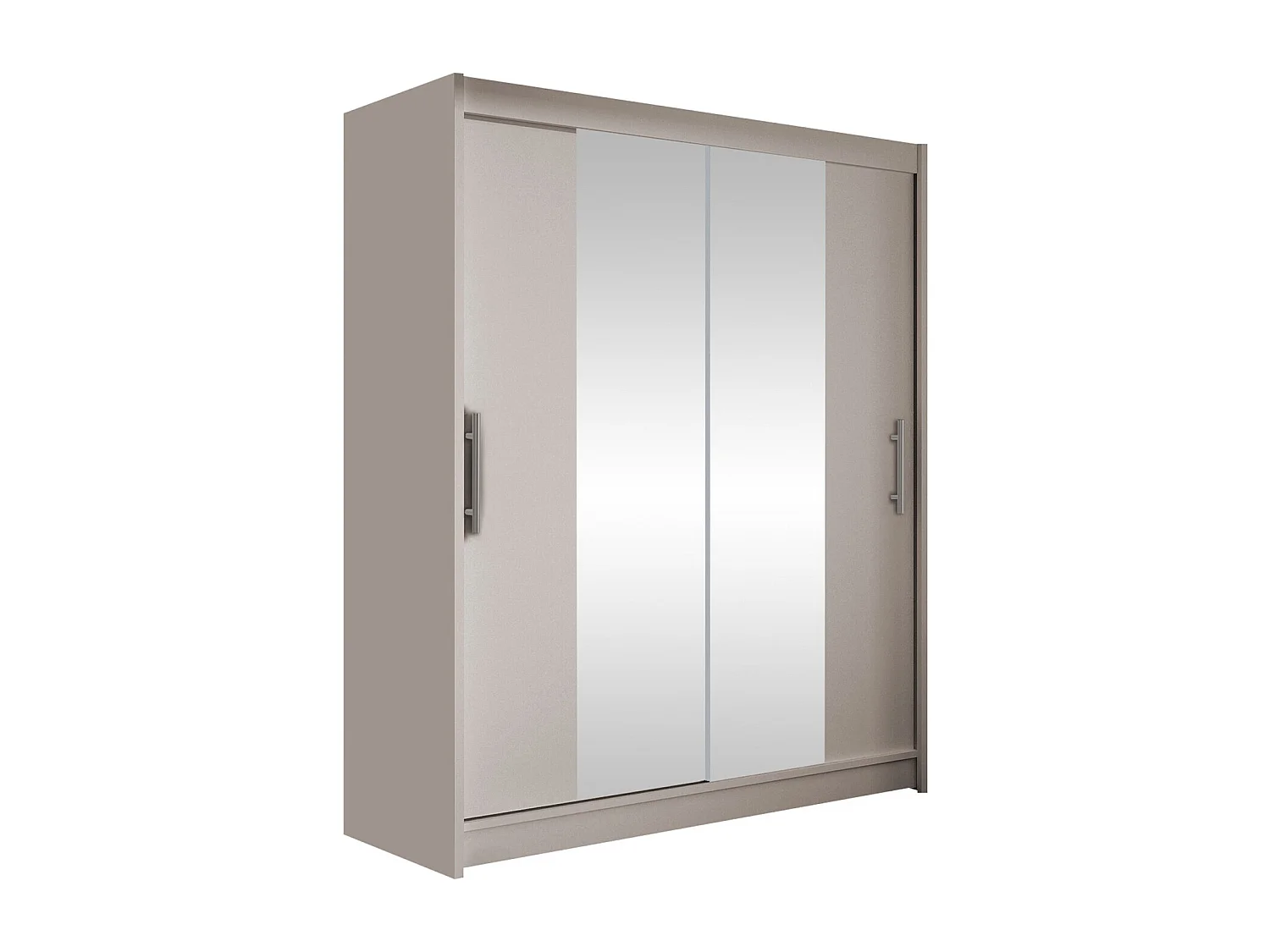 Armario Closico 132, Cachemira, 200x150x58cm, Puertas de armario: Correderas