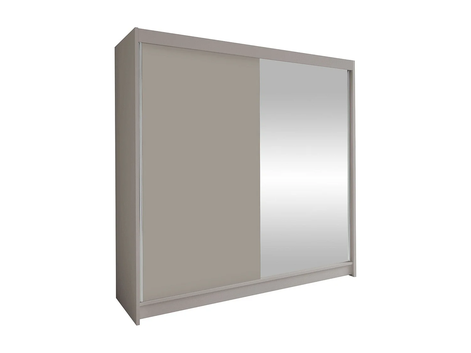 Armario Closico 137, Cachemira, 215x180x58cm, Puertas de armario: Correderas