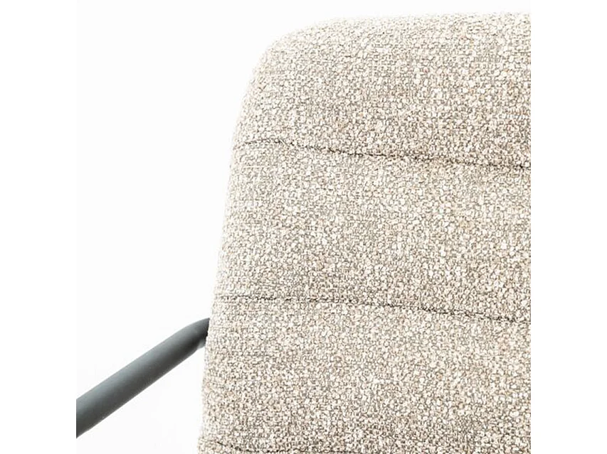 Chaise de salle à manger Artego - Beige - Confort assise et dossier