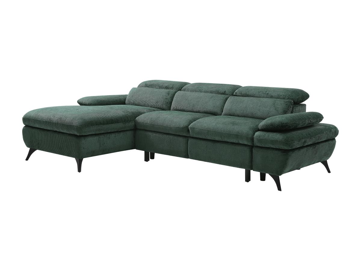 Ecksofa mit Schlaffunktion mit Bettkasten - Ecke links - Strukturstoff - Gr günstig online kaufen