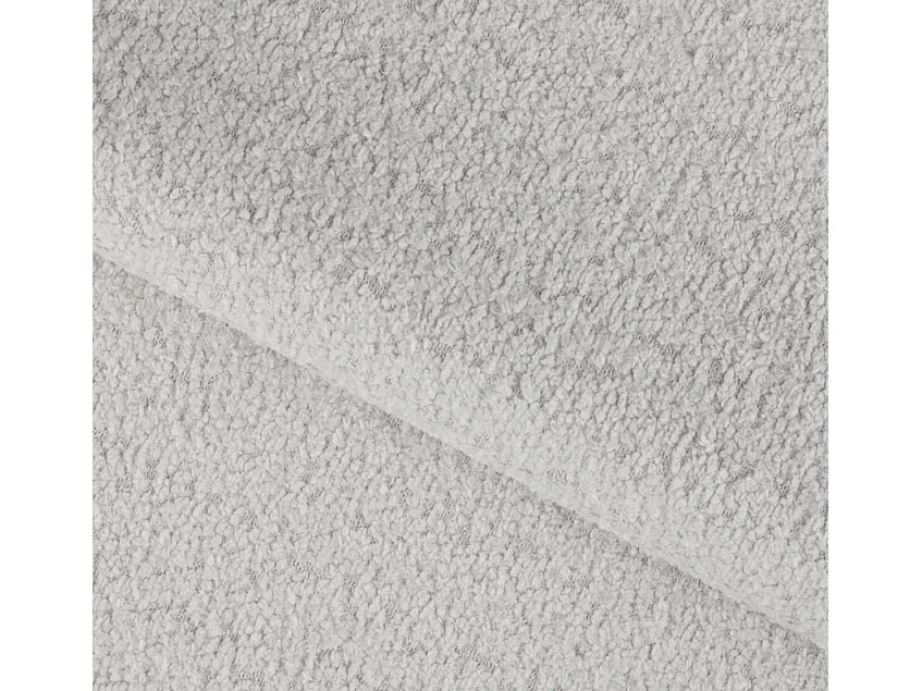 Canapé d'angle Latina R/revêtement tissu-Boulcé/Blanc