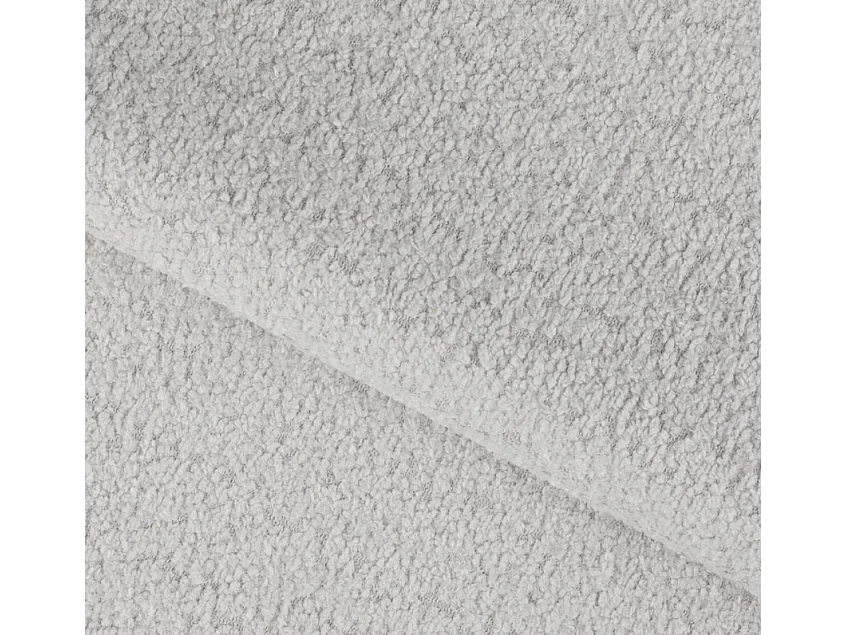 Canapé d'angle Latina L/revêtement tissu-Bouclé/Gris